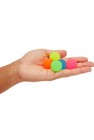 200pcs Bouncy Balls Bulk  32mm 1 25inch Colorful Various Styles Mixed Bouncy