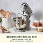 Cuisinart Sm-50bc 5 5qt Stand Mixer 12 Speed Silver Lining