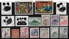 Old Original Collection 54 Different China Stamps Very Rare