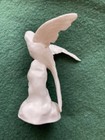 Crown Staffordshire England White Bone China Kingfisher Bird Figurine J T Jones 