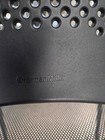 Lot Of 6 Herman Miller Black Metal Barstool Perforated Back With Footrest