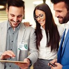 10 Sets Badge Holders With Metal Clips Clear Horizontal Name Tag Id Card Holder