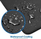 Black Square Mouse Pad Wrist Guard Silicone Office Hand Rest