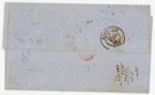 P101 04 Great Britain Wales 1869 Cover To Greece 6 Greek Hermes Postage Dues