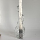 Vintage Liquor Decanter W Handle And Stopper Tall Glass Starburst