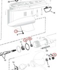 Omc Cobra Volvo Penta Sx Propshaft Oil Seal Lower Unit Seal Kit 3858303 3863090