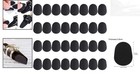 Black Saxophone Mouthpiece Cushions - 32 Pads For Ultimate Comfort   Protection