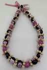 Pink Kukui Nut   Cowrie Shell Necklace Hawaiian Hawaii  New  Dirty 14   