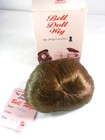Bell Doll Wig Precious Lt Brown Size 15-16 Straight Short With Bangs