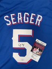Signed Texas Rangers Corey Seager Jersey  5 Autographed Mlb Jsa Coa