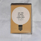 Vintage Progress Town And Country Decorator Light Bulbs P-7862 25w 120v 