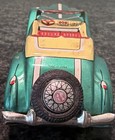 Vintage 1950s Tin Litho Mg Friction Toy Convertible Sports Car
