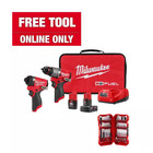 Hammer Drill   Impact Driver M12 Fuel 12-volt Lithium Cordless Combo Kit  2-tool