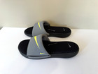 Nike Ultra Comfort Men s Size 10 Slides Sandals Grey Volt Ar4494