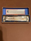 Vintage M  Hohner Auto Valve Harp Harmonica- Model 105
