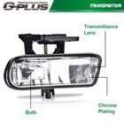 Fit For 99-06 Gmc Sierra Yukon Clear Bumper Fog Lights Driving Lamps