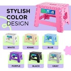 Dyforce Kids Step Stool 9 Inch  300lbs Folding Step Stool For Toddler