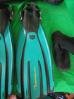 Mares Plana Avantiquattro Abs Scuba Diving Fins W deepsea Booties Size S Italy