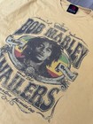 Bob Marley   The Wailers Natty Dread Kingston Jamaica Yellow Graphic T-shirt L