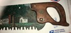 Hand Painted 36    Antique Hand Saw