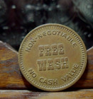 Gulf Free Car Wash  Token