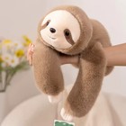 Long Arm Plush Stuffed Animal Pillow Raccoon Sloth Koala Panda Hug Toy Gift