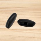Silicone Nose Pads Nosepiece For Oakley Half Jacket Sunglasses Black