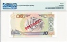 Bank Of Scotland Scotland  10 Pounds 1995 Specimen Commemorative Pmg  66epq