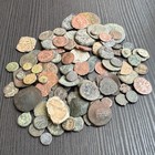 Lot 100 Ancient Coins -- Greek Roman Byzant Islamic -- Low Grade Uncleaned  a993