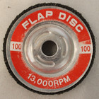 4 Inch Flap Discs 4  X 5 8  100 Grit Grinding Wheels Metal aluminum Ox Lot Of 60