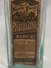 C1880-90s Dr  Miles Restorative Nervine Elkhart  Indiana Patent Medicine Bottle