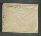 1943 Jerusalem Palestine  Stampless Cover British Red Cross Envelope To Tel Aviv