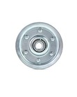 Qwork Extra Heavy Duty Garage Door Pulley  3 Inch 200lb  2 Pack  Silver 