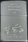 Zippo 1998 Harley Davidson 1960 Electra Glide Chrome Lighter Sealed In Box K118