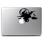 Halloween Witch Vinyl Decal Sticker For Macbook Air Pro Laptop Car Window Wall 
