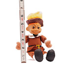 Vintage Russ Troll Doll Pilgrim Thanksgiving Orange Hair 8 Inch New W Tags 
