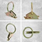 10 Pack Steel E-track O-ring Tie-down Anchors For Trailer Tie Down System