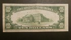 1934 A  10 Silver Certificate North Africa Paper Money Bank Note Currency Bill