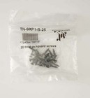 Genuine Tone Ninja Pickguard Screws For Fender   25 Pack   Black