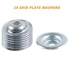 20 Piece Set Utv Skid Plate Washer And Bolt Kit Compatible With Polaris Rzr   