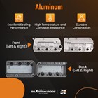 Aluminum Valve Cover Set For Honda acura 3 5l V6 2008-2017