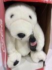 Vtg 1993 Coca-cola Brand Plush Collection Polar Bear Holding Coke Bottle  in Box