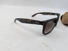 Ray-ban Rb4165 Justin Sunglasses - Brown Plastic Wrap Tortoise