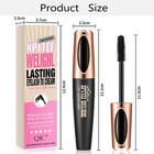 4d Silk Fiber Lash Mascara Extension - Voluminous  Waterproof   Smudge-proof