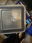 Wilton Armetale Pewter Large 12  Square Tray Flutes   Pearls