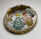 Yankee Candle Illuma Lid Topper Jar Gingerbread Tree Cookies Retired Accessory