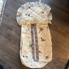 Vtg Disney Winnie The Poo Crib Comforter Blanket  Diaper Stacker   Valance Baby