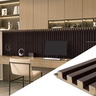 Art3d Wood Slat Wall Panels - 4 Pieces-103 x5 7 