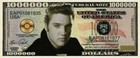     Pack Of 50 Elvis Presley Music Collectible Money 1 Million Dollar Bills    