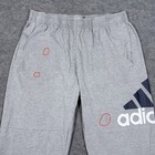 Adidas Essentials Performance Logo Pants Men s Size Xl  actual 33 5x28 75  Gray